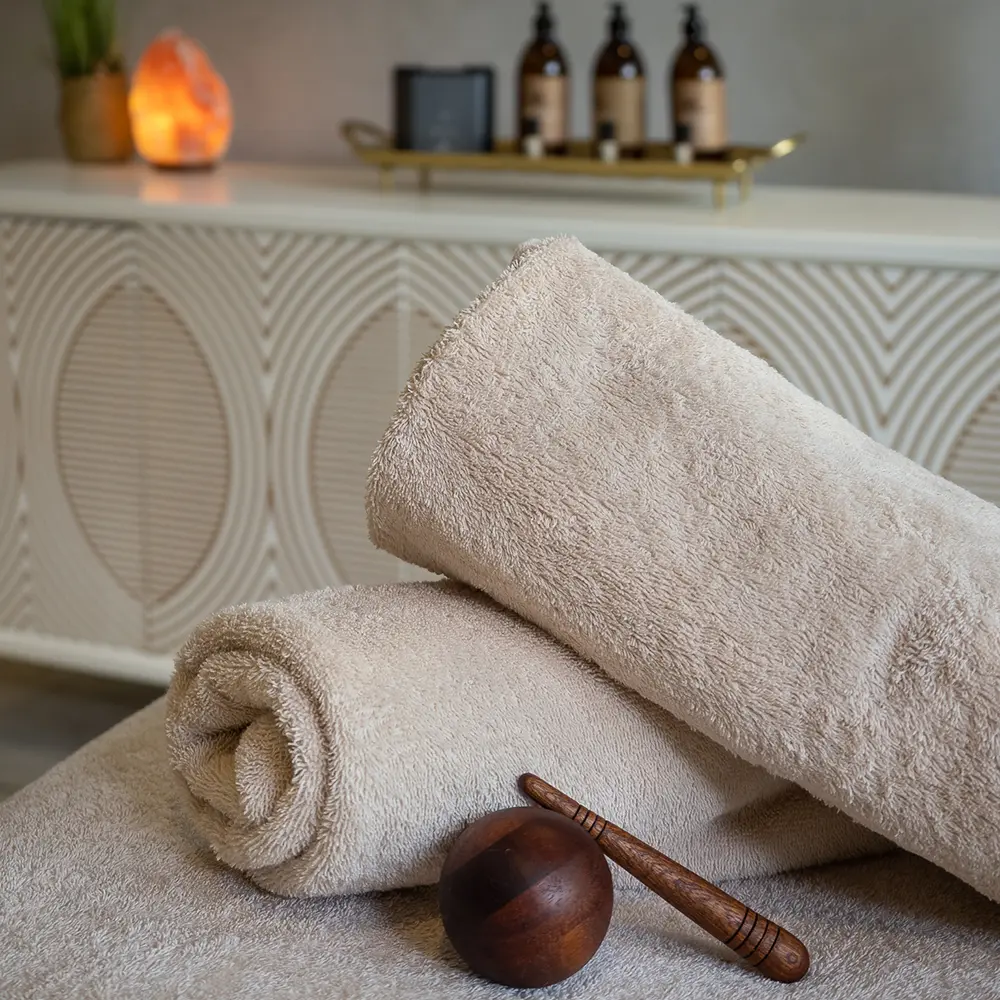 Lush spa treatment
